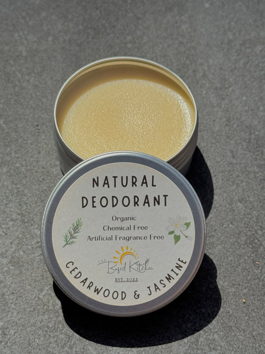 Natural Deodorant - Cedarwood and Jasmine