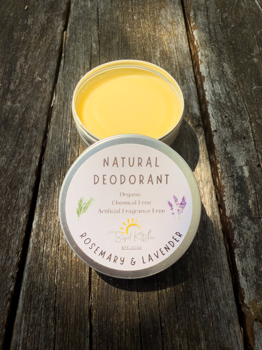 Natural Deodorant - Rosemary and Lavender